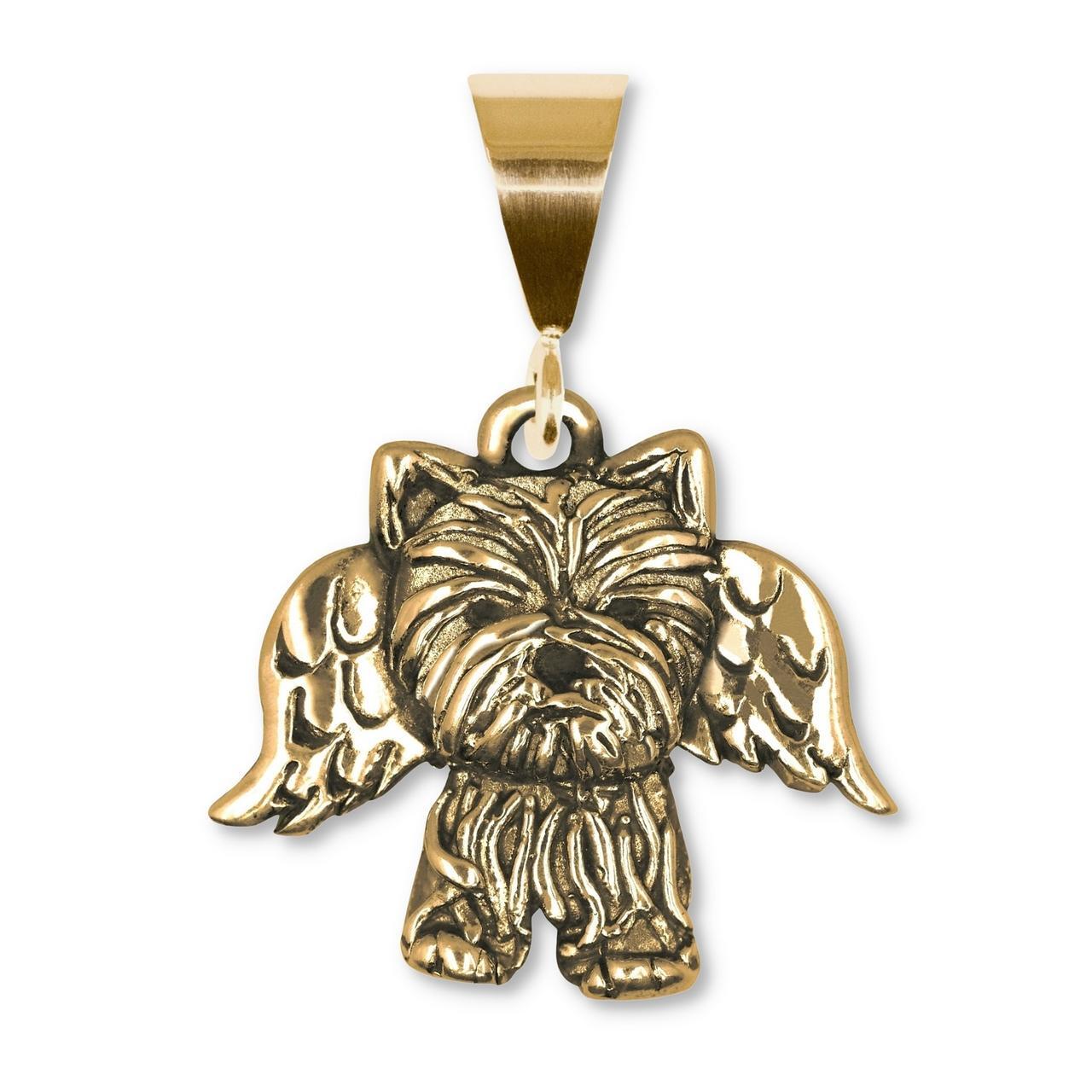 14K Solid Gold Bulldog Pendant - English Bulldog Jewelry